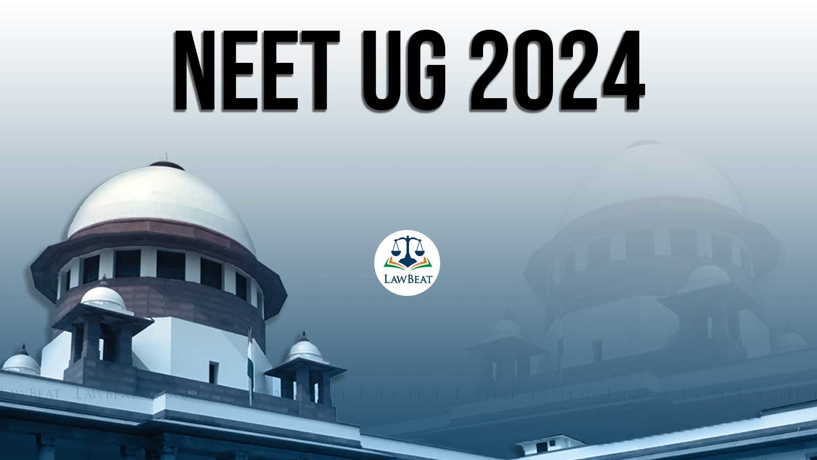 NEET 2024: Grace marks awarded to students stand cancelled, Centre informs Supreme Court NEET 2024: Grace marks awarded to students stand cancelled, Centre informs Supreme Court